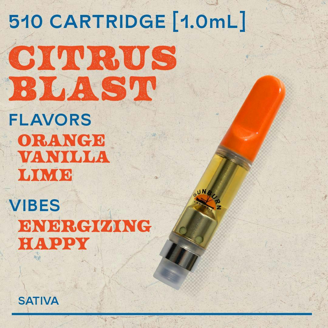 Citrus Blast 1g Cartridge - 