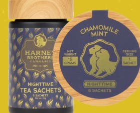 Harney Brothers | Nighttime | Chamomile | Tea Sachets | 10mg | 5pk