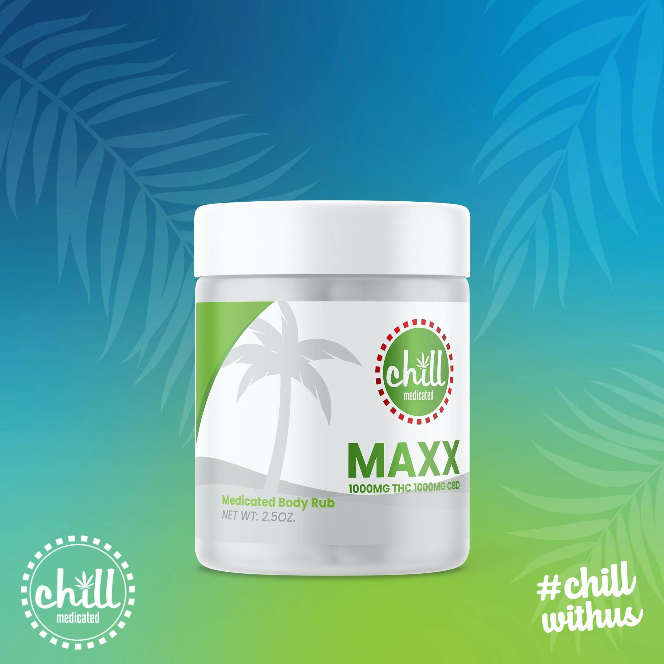 AU) MAXX BODY RUB - 1000MG THC : 1000MG CBD - 1000mg | Green Koi  Recreational Menu