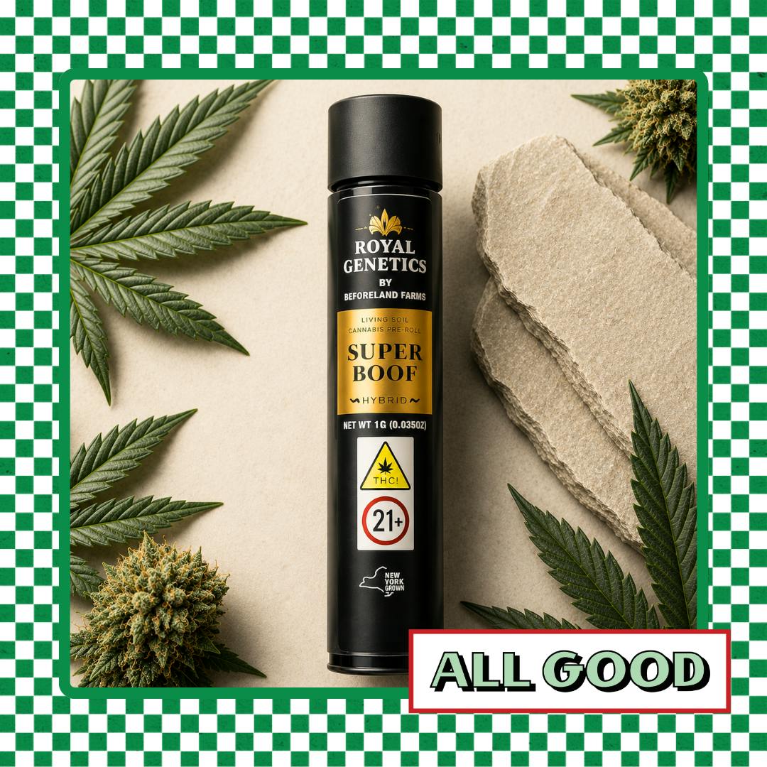 Royal Genetics | Super Boof | Pre-roll | Hybrid | 1g