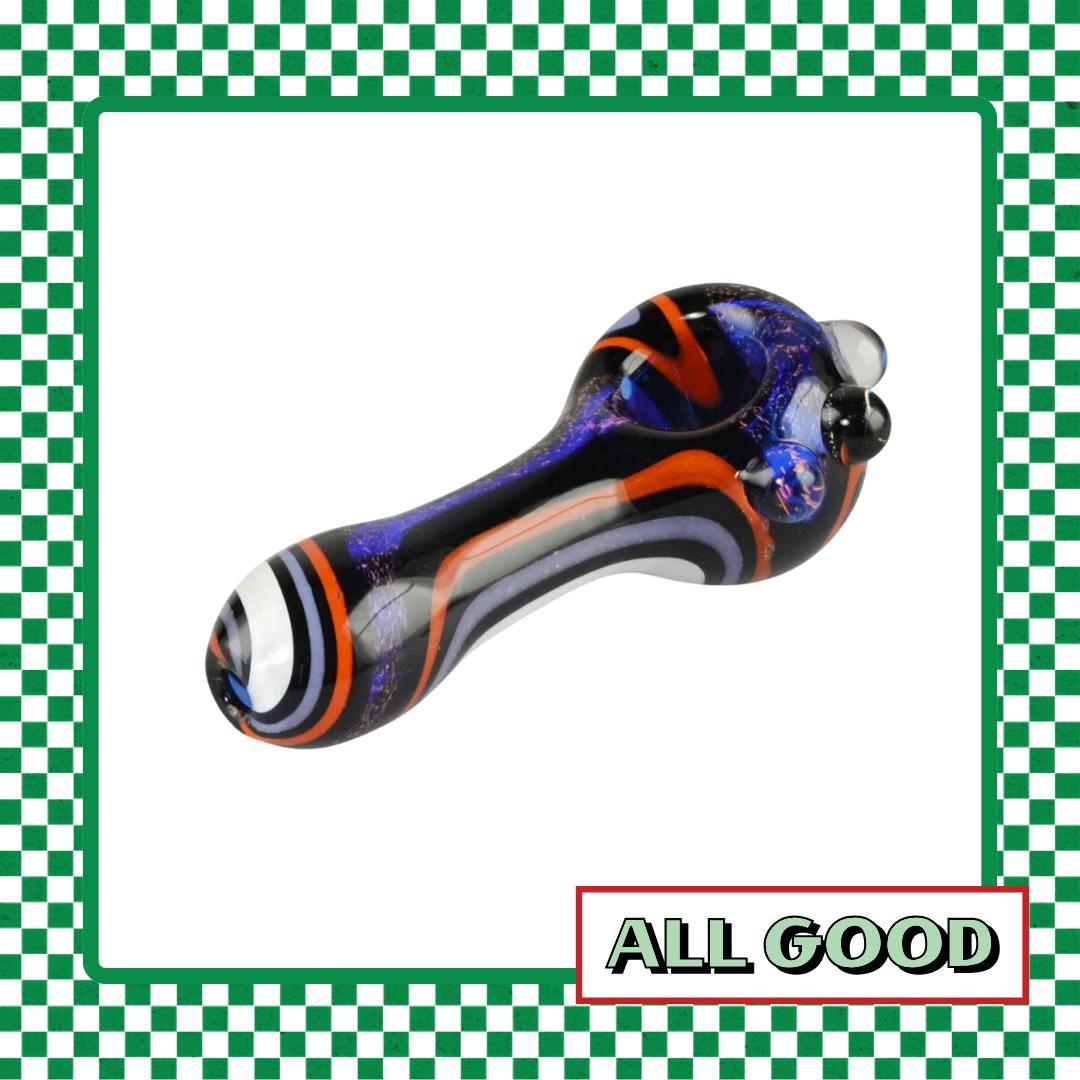 Pulsar | Outer Space Spoon Hand Pipe | 4″