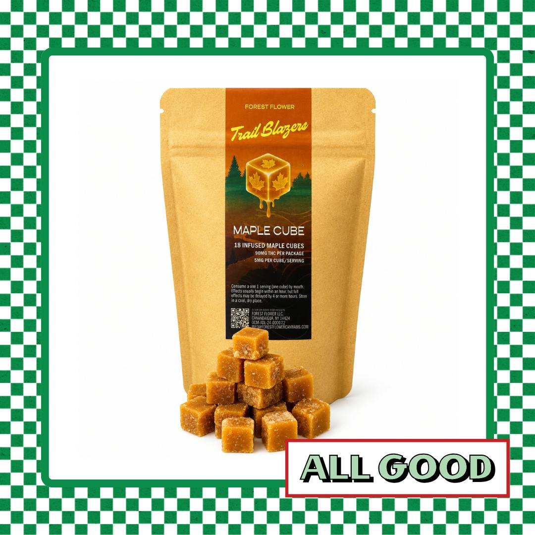 Forest Flower | Maple Cube | Edible | 90mg