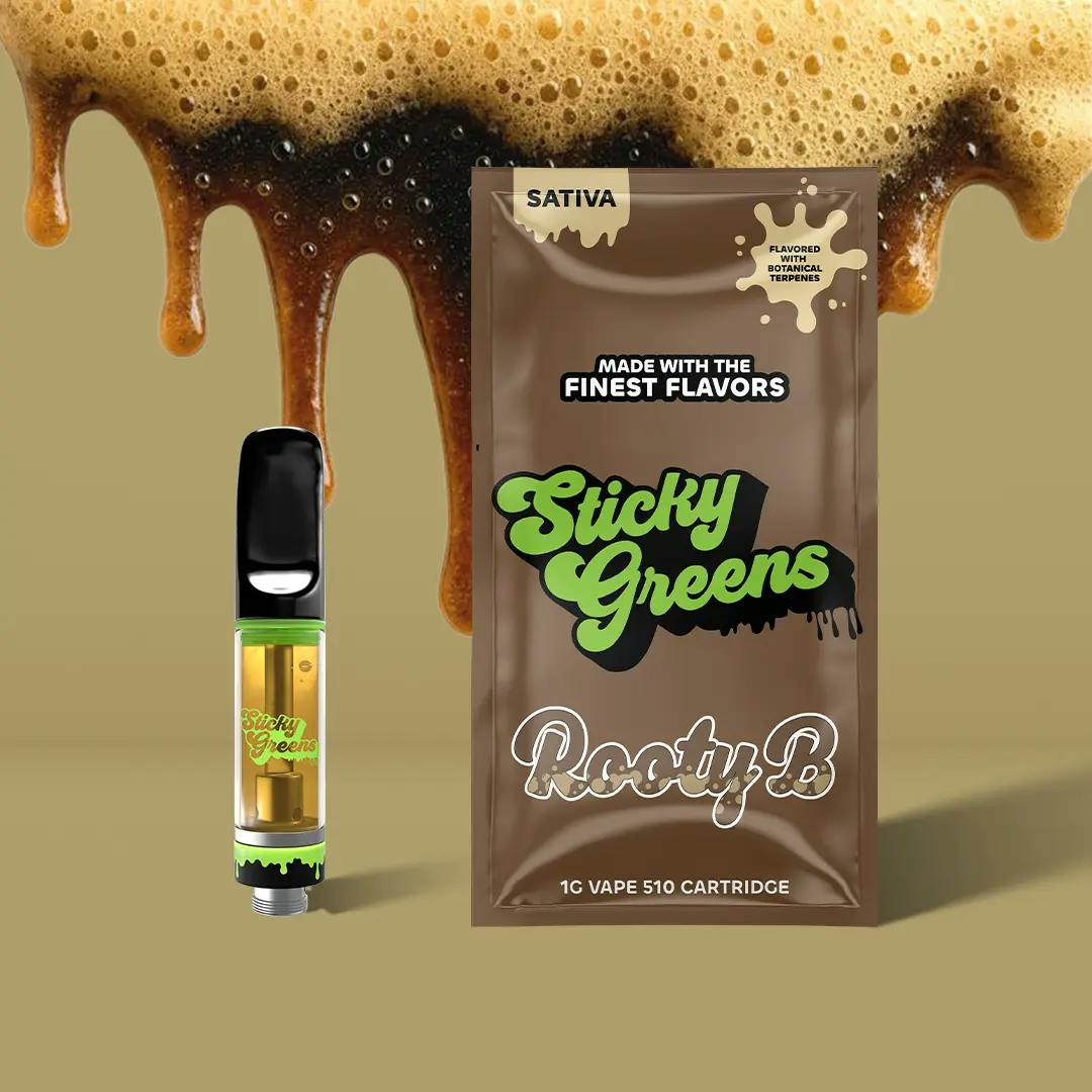 Sticky Greens Rooty B Cartridge - 1g