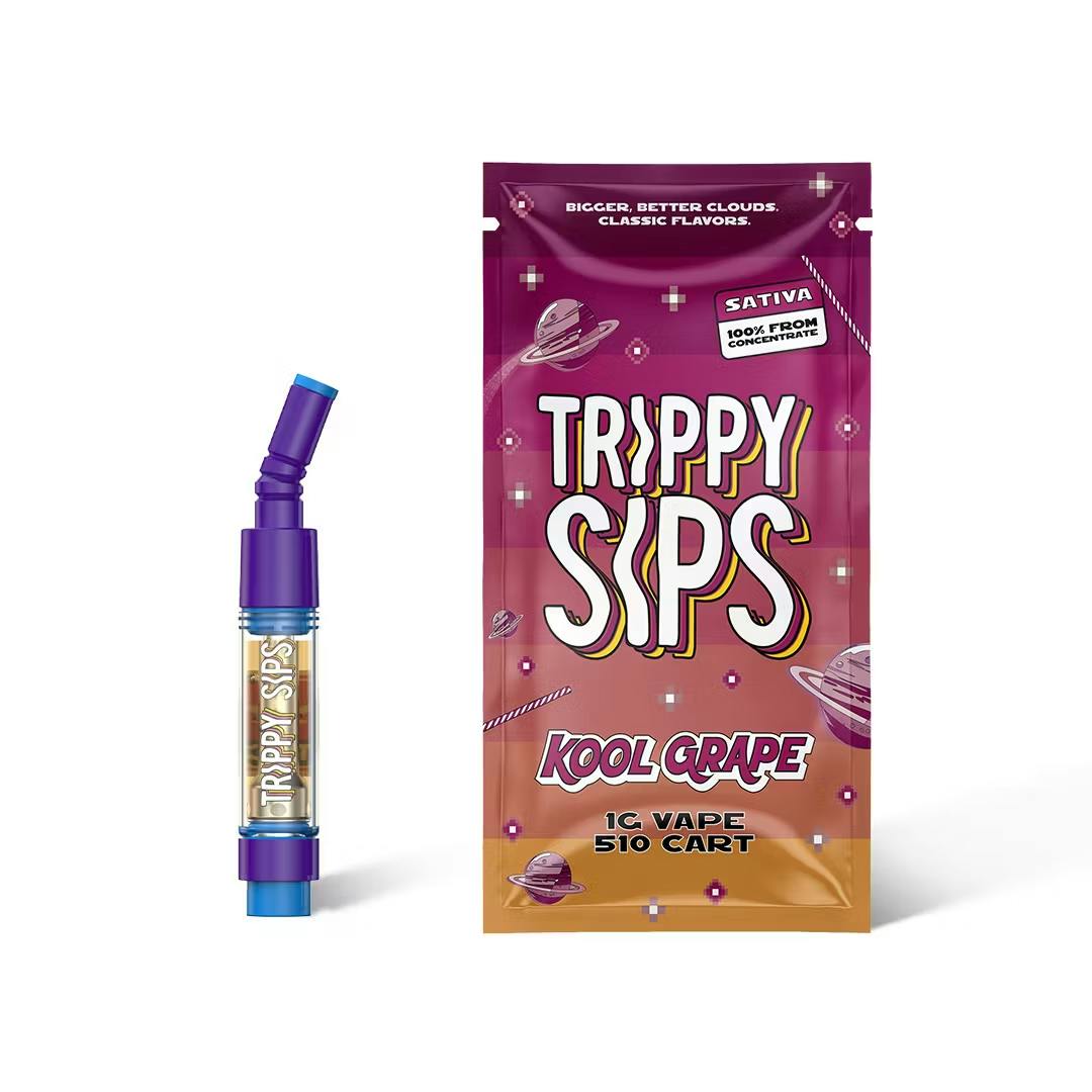 Trippy Sips Kool Grape Cartridge - 1g