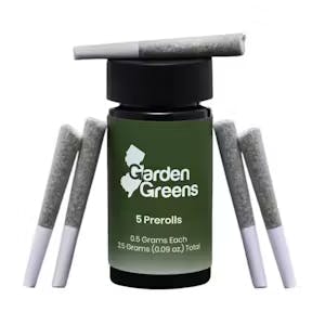 Garden Greens PayDaze Pre-Rolls 5pk - 2.5g