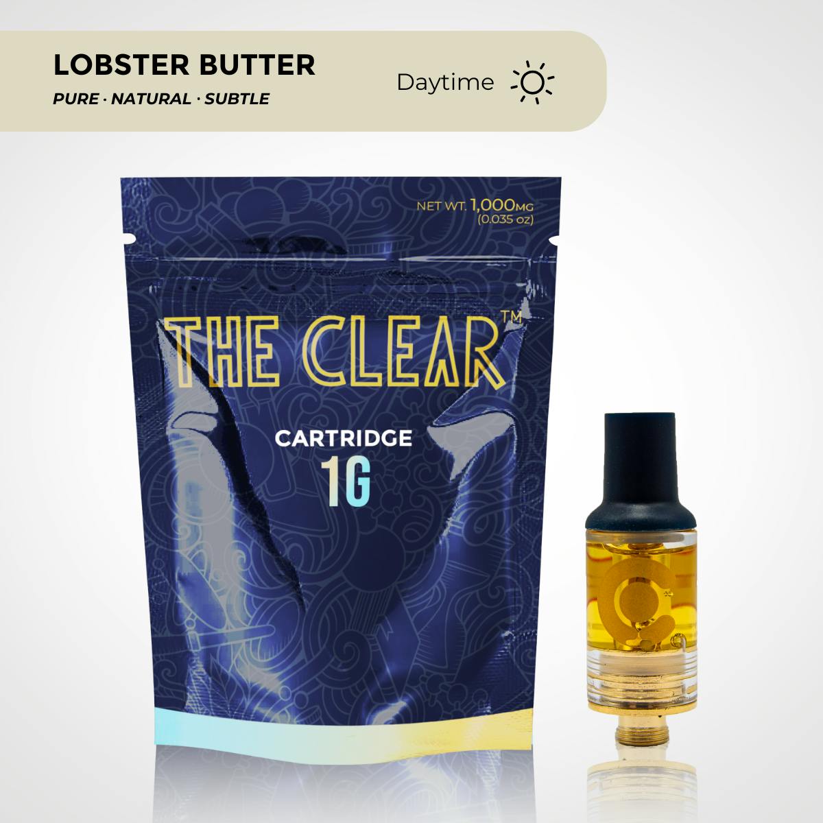 The Clear Lobster Butter Cartridge - 1g