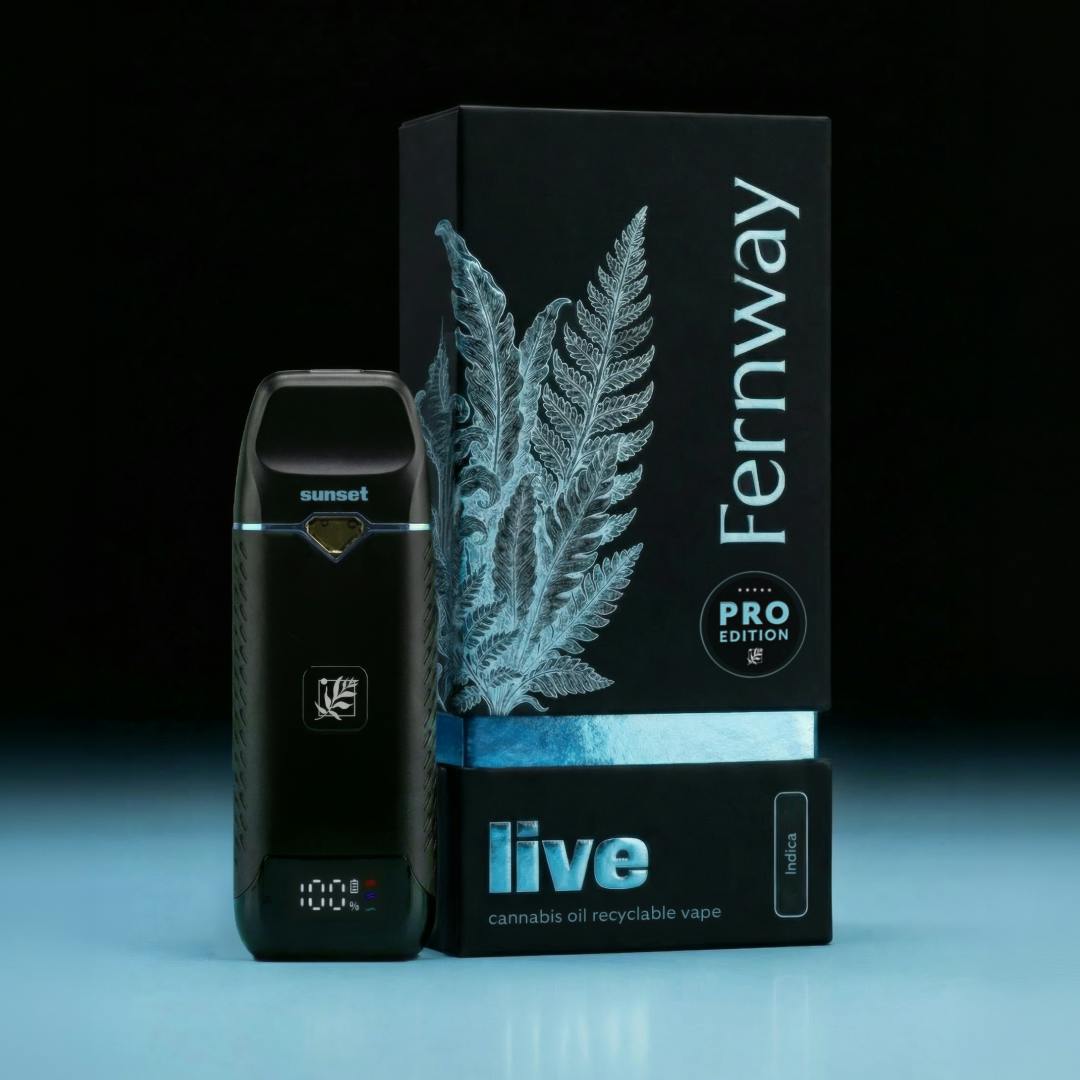 Fernway Purple Sunset (Live) Traveler Pro Disposable - 1g - 1g | Vape Cartridges | Fernway | Indigo Dispensary (Rec) | 302 Crescent Boulevard Brooklawn, NJ 08030 Fernway Purple Sunset (Live) Traveler Pro Disposable - 1g - 1g | Vape Cartridges | Fernway | Indigo Dispensary (Rec) | 302 Crescent Boulevard Brooklawn, NJ 08030