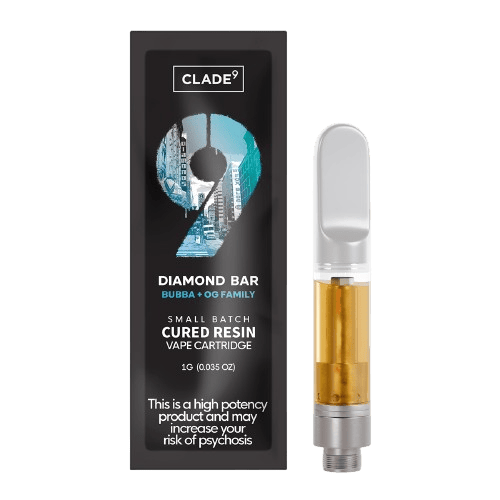 Clade9 Diamond Bar Cured Resin Cartridge - 1g