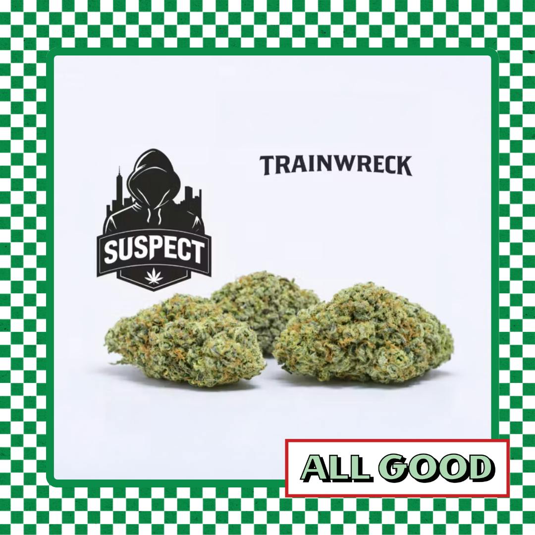 Suspect |Trainwreck | Flower | Sativa| 14g