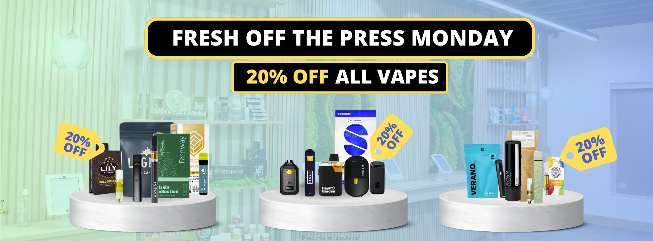 Vape Monday SCHEDULED