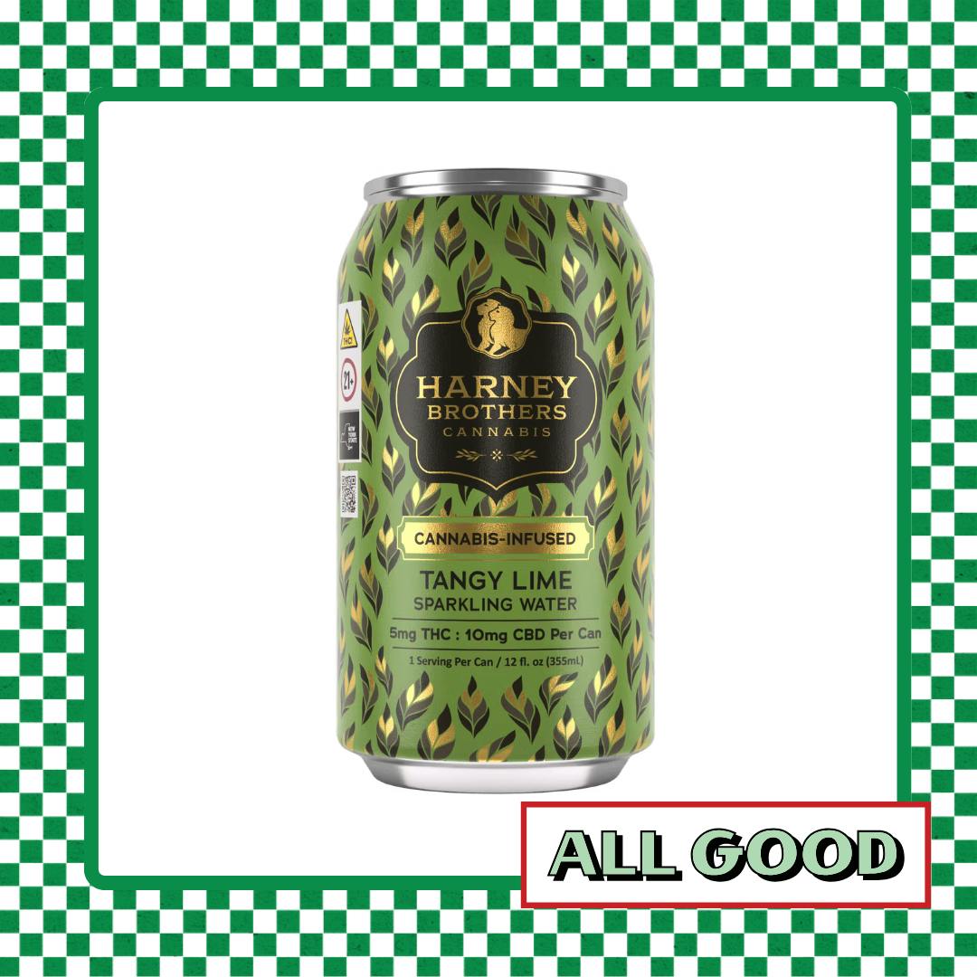 Harney Bros. | Tangy Lime | Sparkling Water 10mg