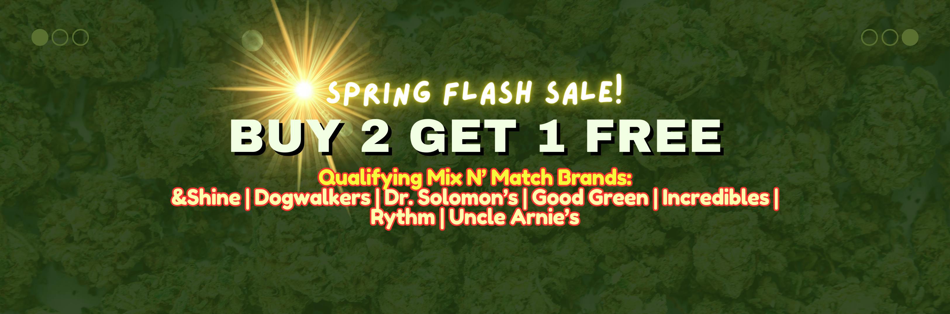 BUY 2 GET 1 FREE SELECT BRANDS