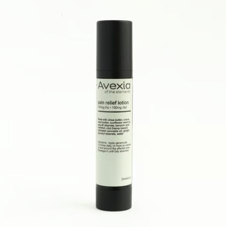 Avexia - Pain Relief Lotion - 1:1 CBD:THC - 100mg