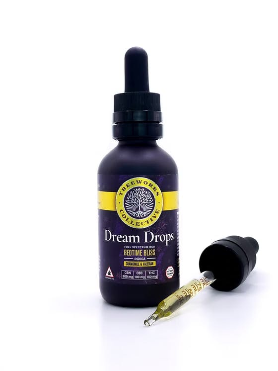 Treeworks Collective - Dream Drops - Bedtime Bliss 3:1:1 CBN:CBD:THC - Tincture - 100mg