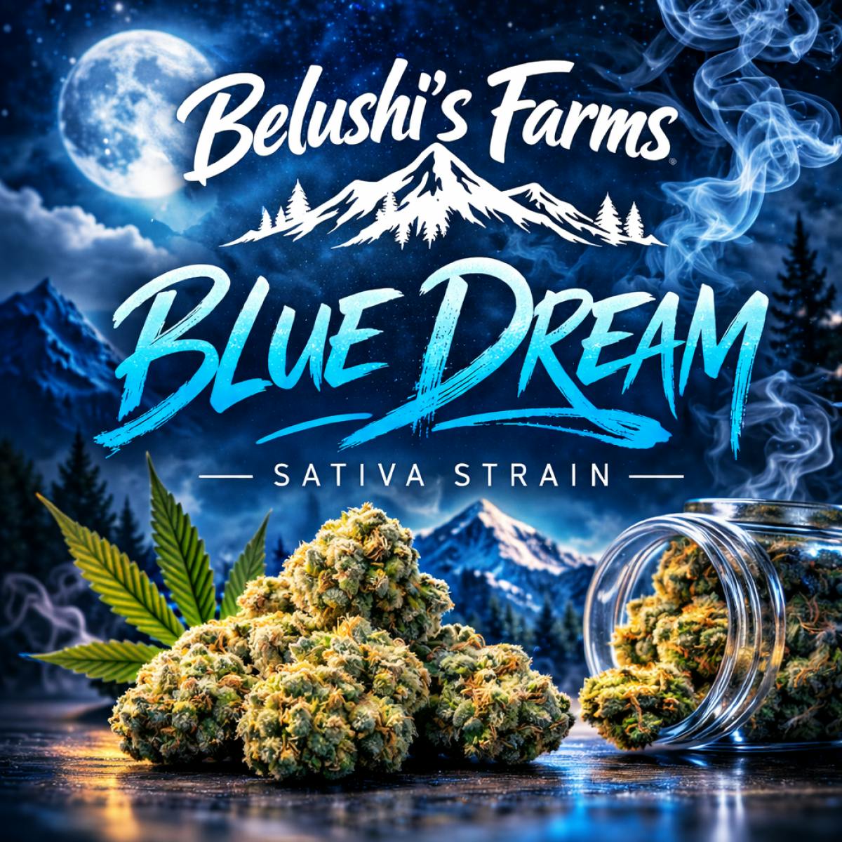 Belushi's Farms - Blue Dream - Flower - 1g