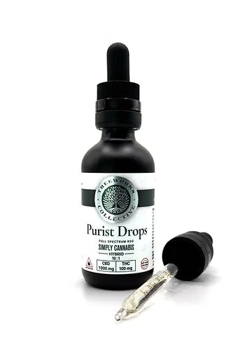 Treeworks Collective - Purist Simply Cannabis Drops 10:1 CBD:THC - 100mg