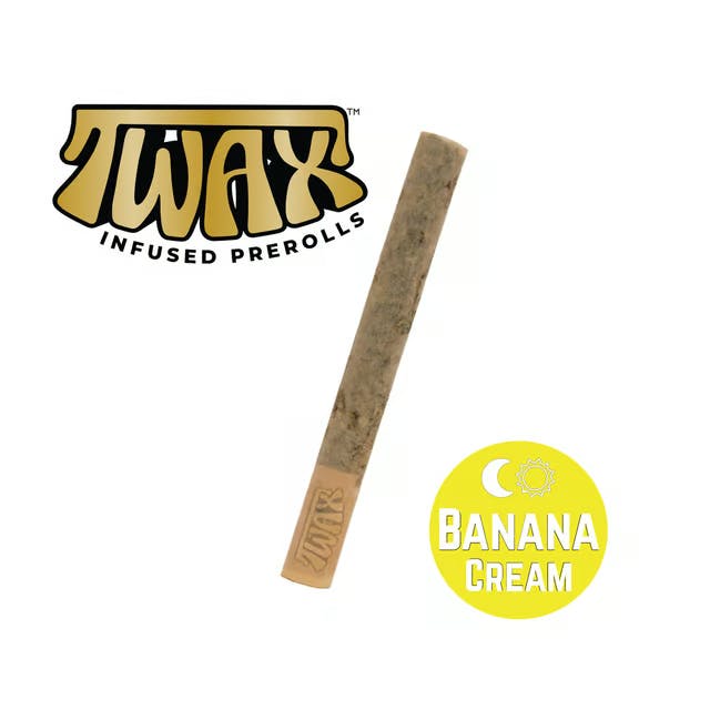 Twax - Banana Cream Infused PreRoll - 1g