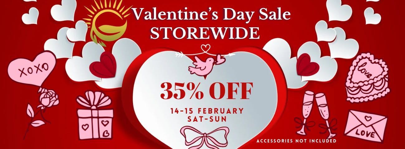 Vday Sale 35% off