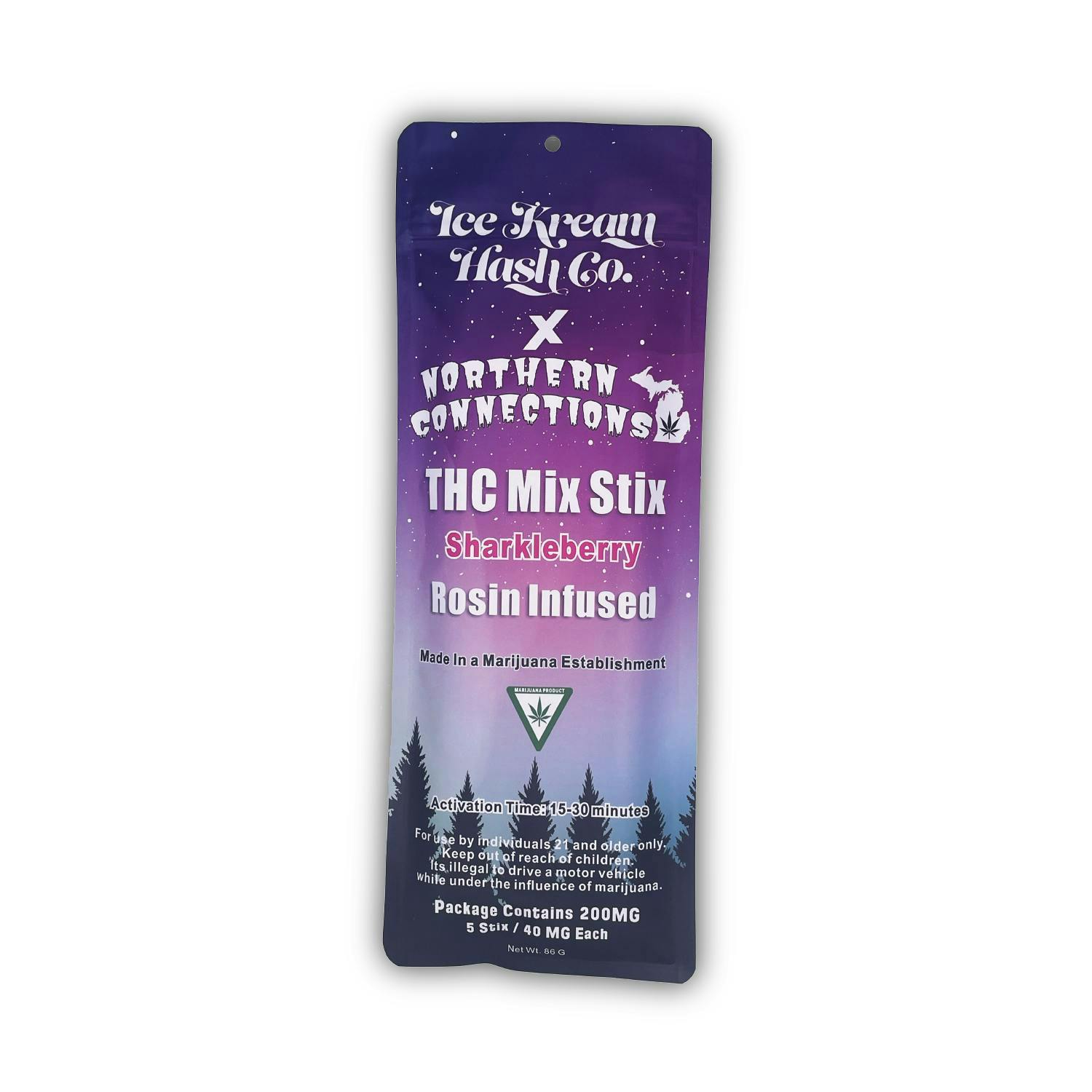 NORTHERN CONNECTIONS – Sharkleberry | Rosin Infused Mix Stix(5 X