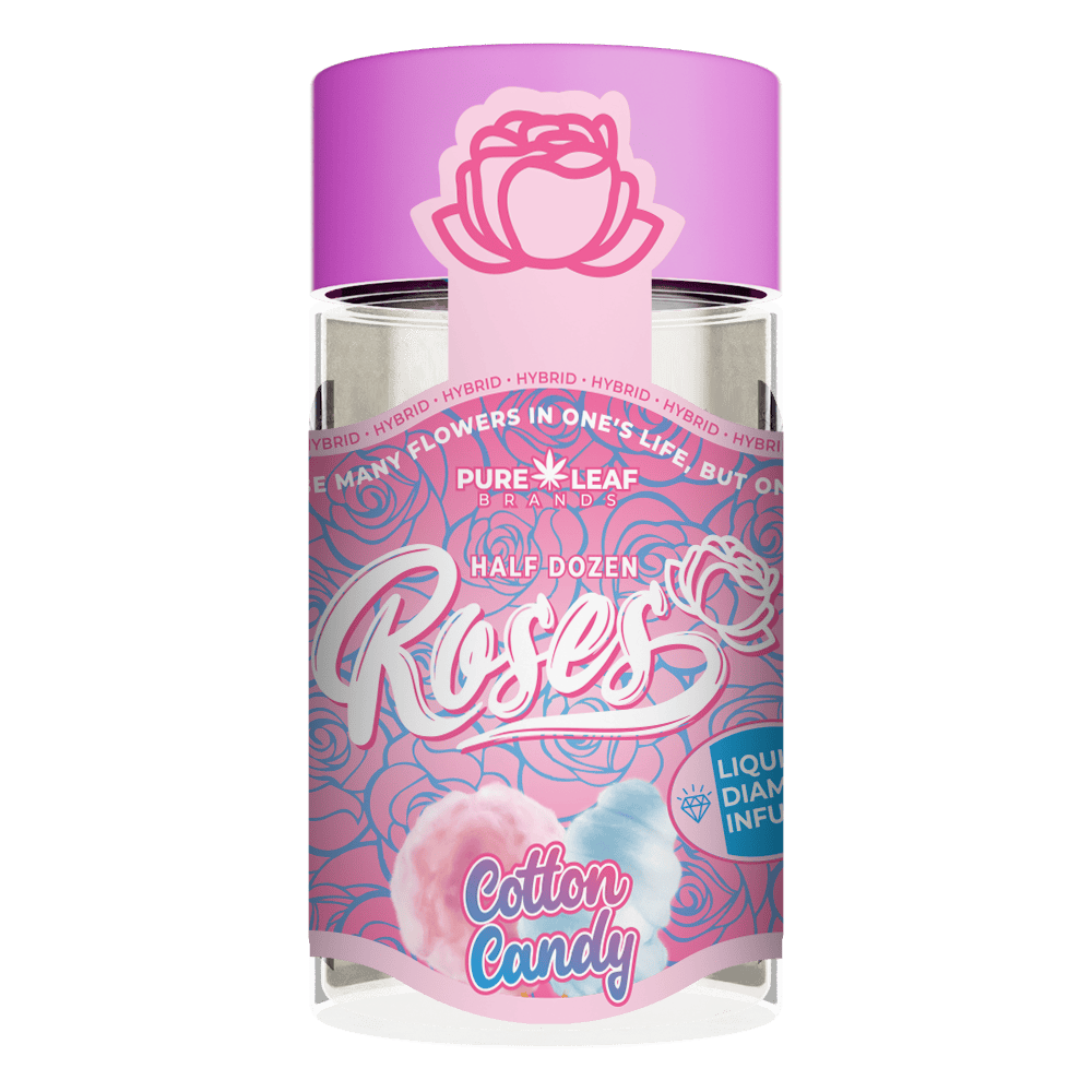 ROSES – Cotton Candy | Infused Pre-Roll Pack (.6g X 6) - 3.6g for