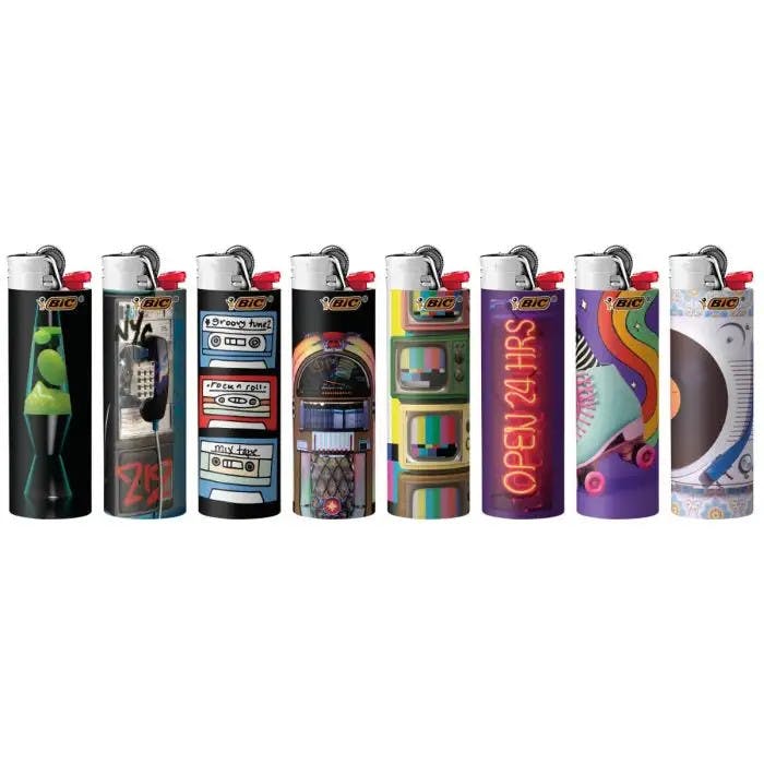 BIC – Maxi Special Edition Nostalgia Lighter | Assorted Designs