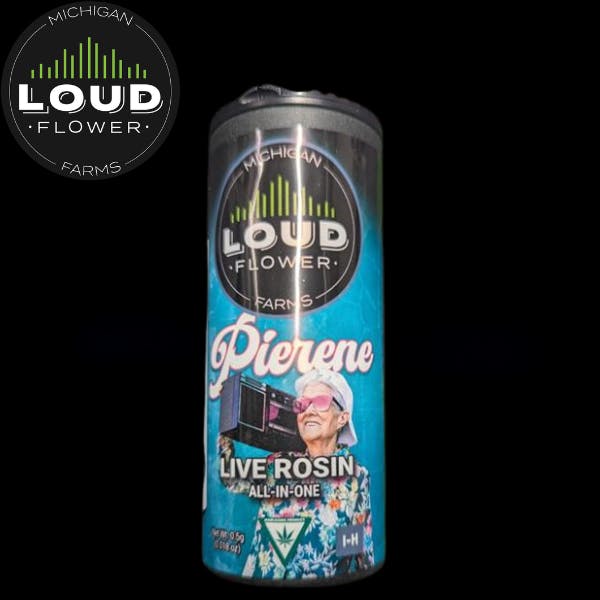 MI LOUD – Pierene | Live Rosin Disposable Vape - 0.5g for Sale in
