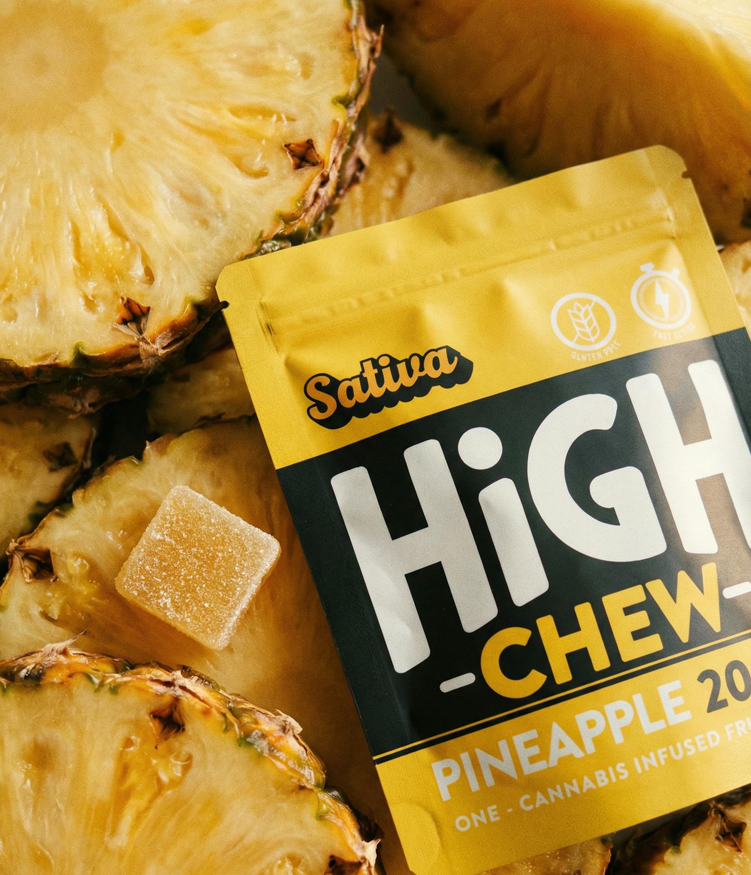LITTLE TREE – Pineapple | High Chew - 200mg for Sale in Ironwood