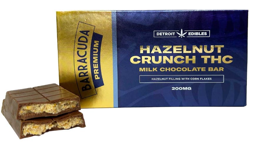 DETROIT EDIBLES – Hazelnut Crunch Milk Chocolate | Premium