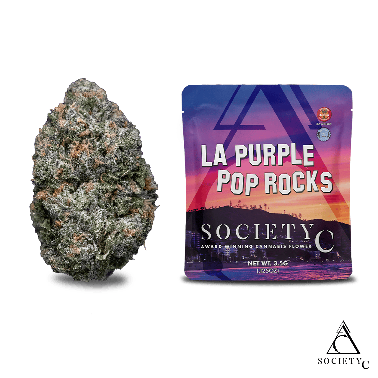 SOCIETY C – LA Purple Pop Rocks | Flower - 3.5g for Sale in