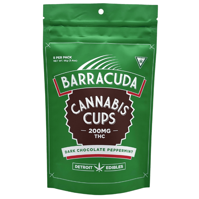 ダークキャンディー DETROIT EDIBLES – Dark Chocolate Peppermint | Barracuda Cups