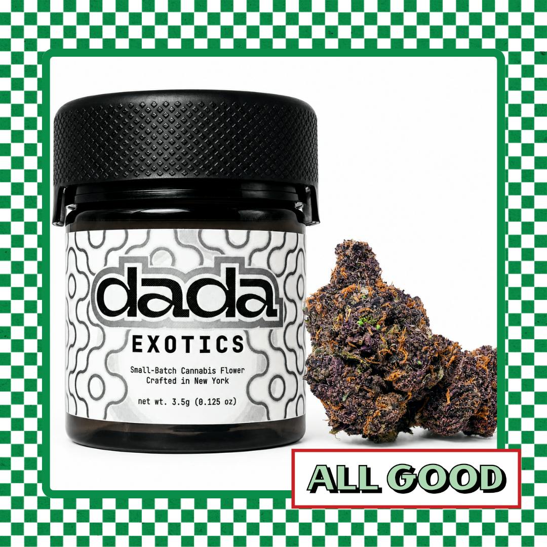 Dada Exotics | Drip n Dots | Flower | Hybrid | 3.5g