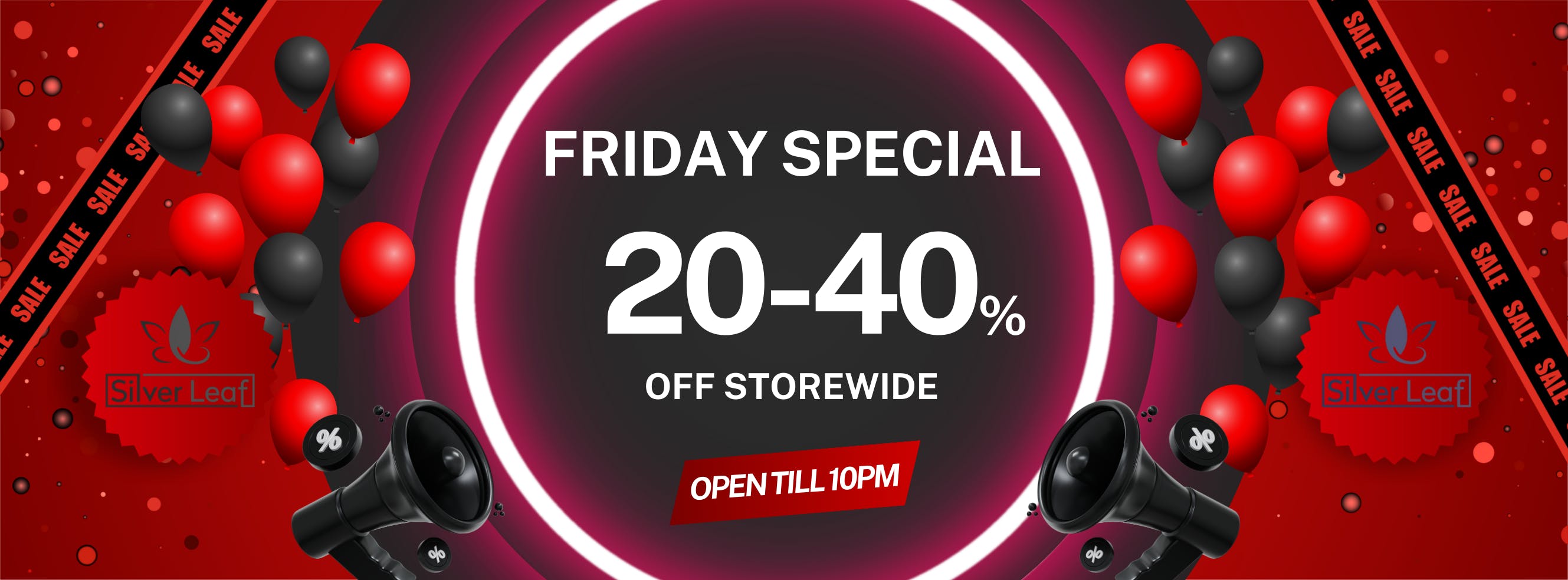 20-40% FRIDAY SCHEDULED
