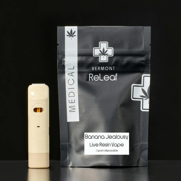 Banana Jealousy 1g Live Resin - 1g | Concentrates | Vermont ReLeaf