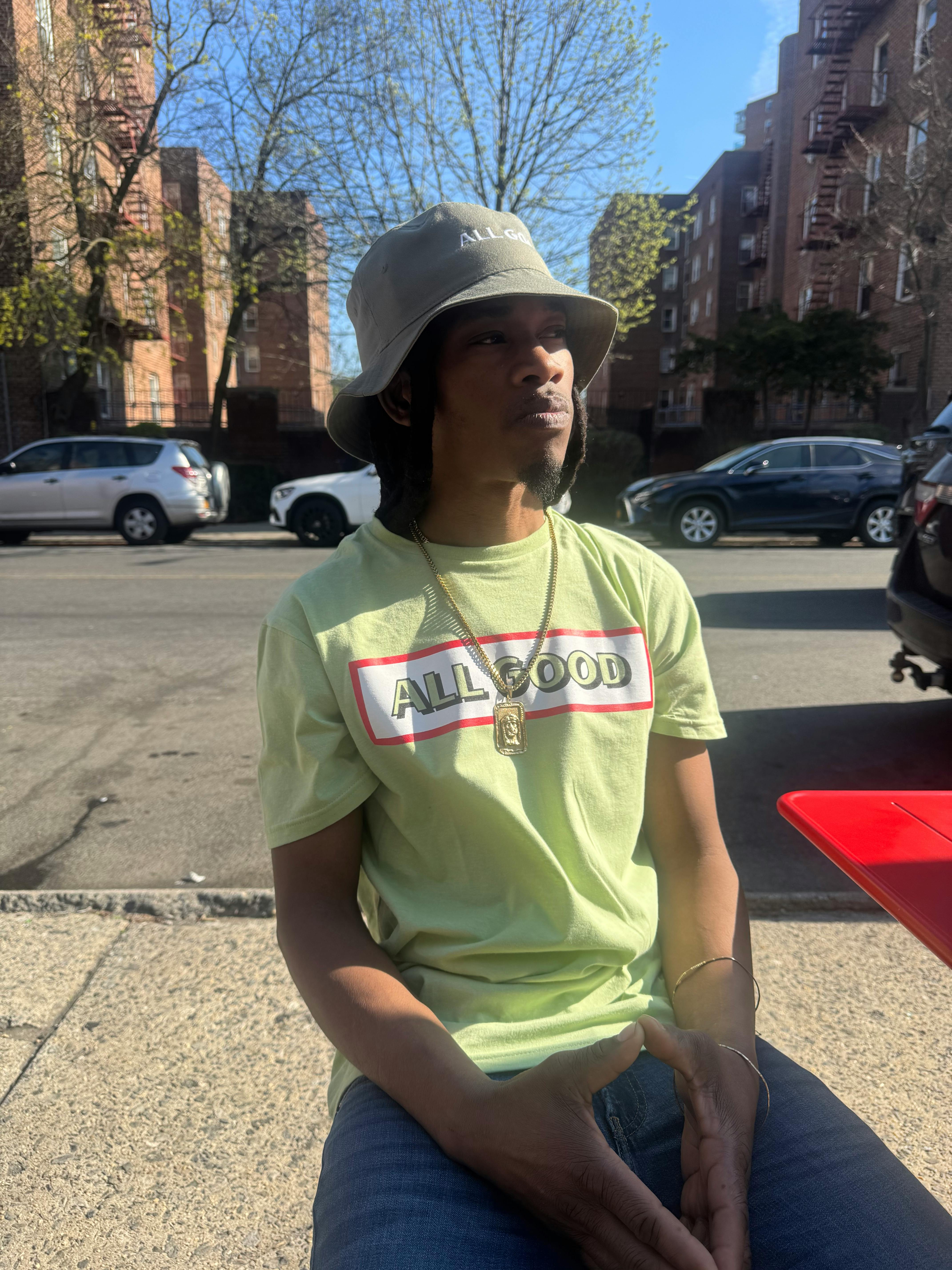 All Good | Bucket Hat | Olive