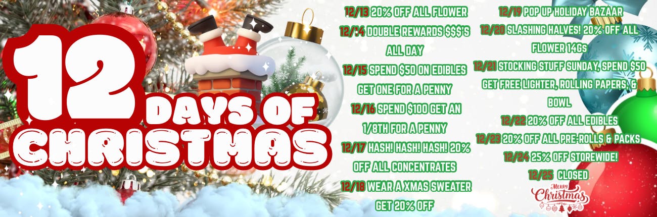 12 days of Christmas