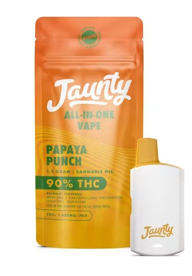 Jaunty | Papaya Punch | AIO Vape | Hybrid | 1.5g