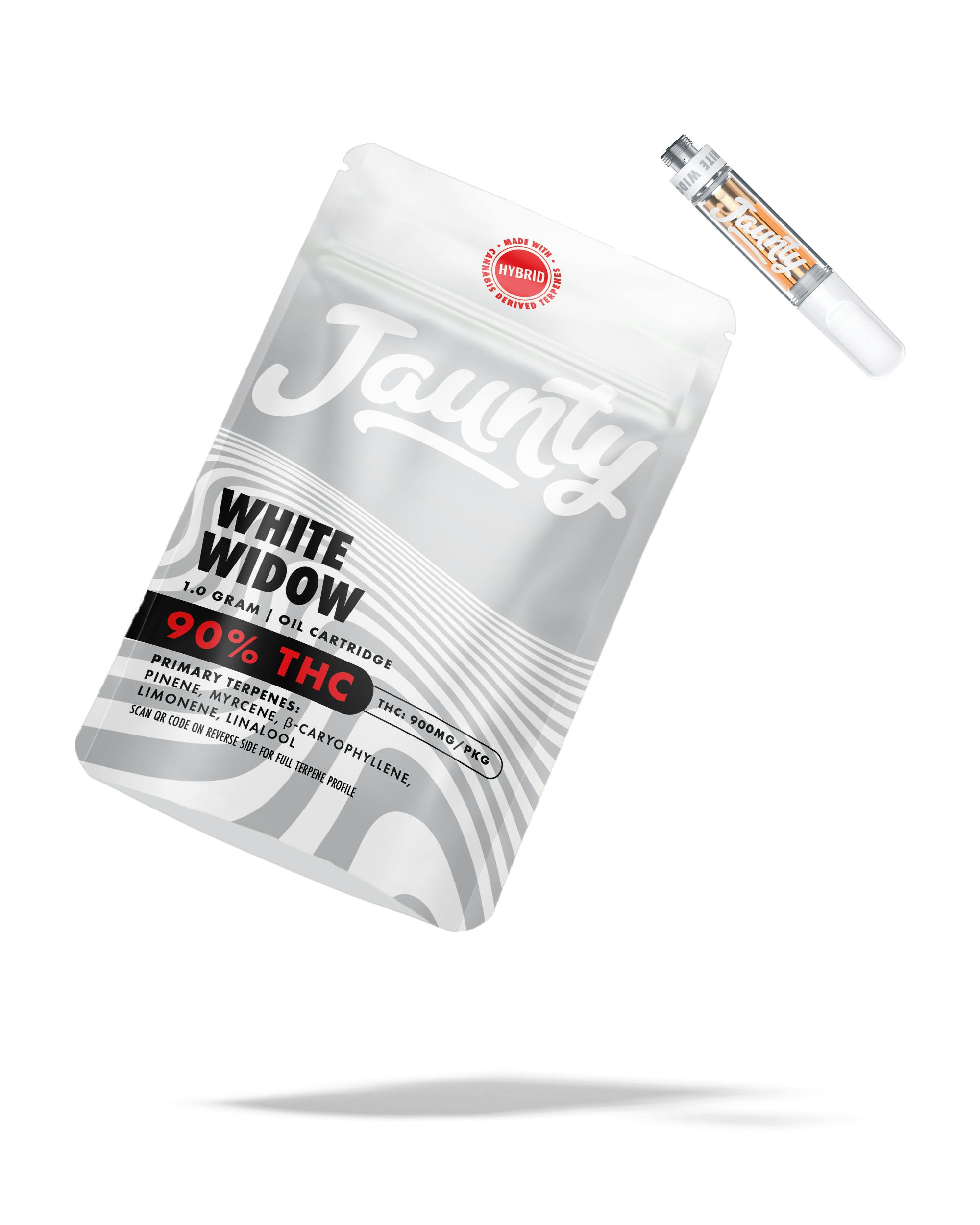 Jaunty | White Widow | Oil Cartridge | Hybrid | 1.0g
