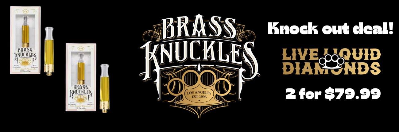 Brass Knuckles Liquid Diamonds BOGO