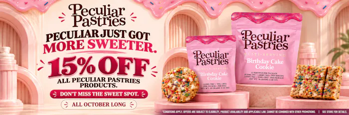 PECULIAR PASTRIES- 15%OFF SALE ALL PRODUCTS