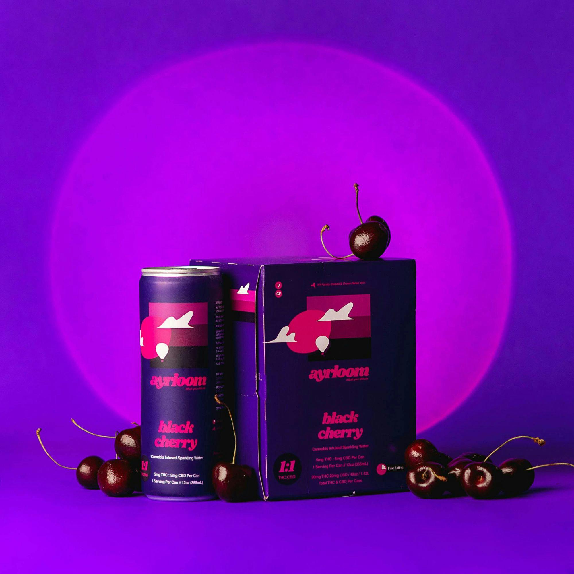 Ayrloom | Black Cherry 2:1 (THC:CBD) Single | 10mg