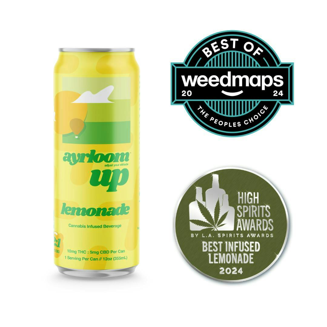Ayrloom | Lemonade 2:1 (THC:CBD) Single | 10mg