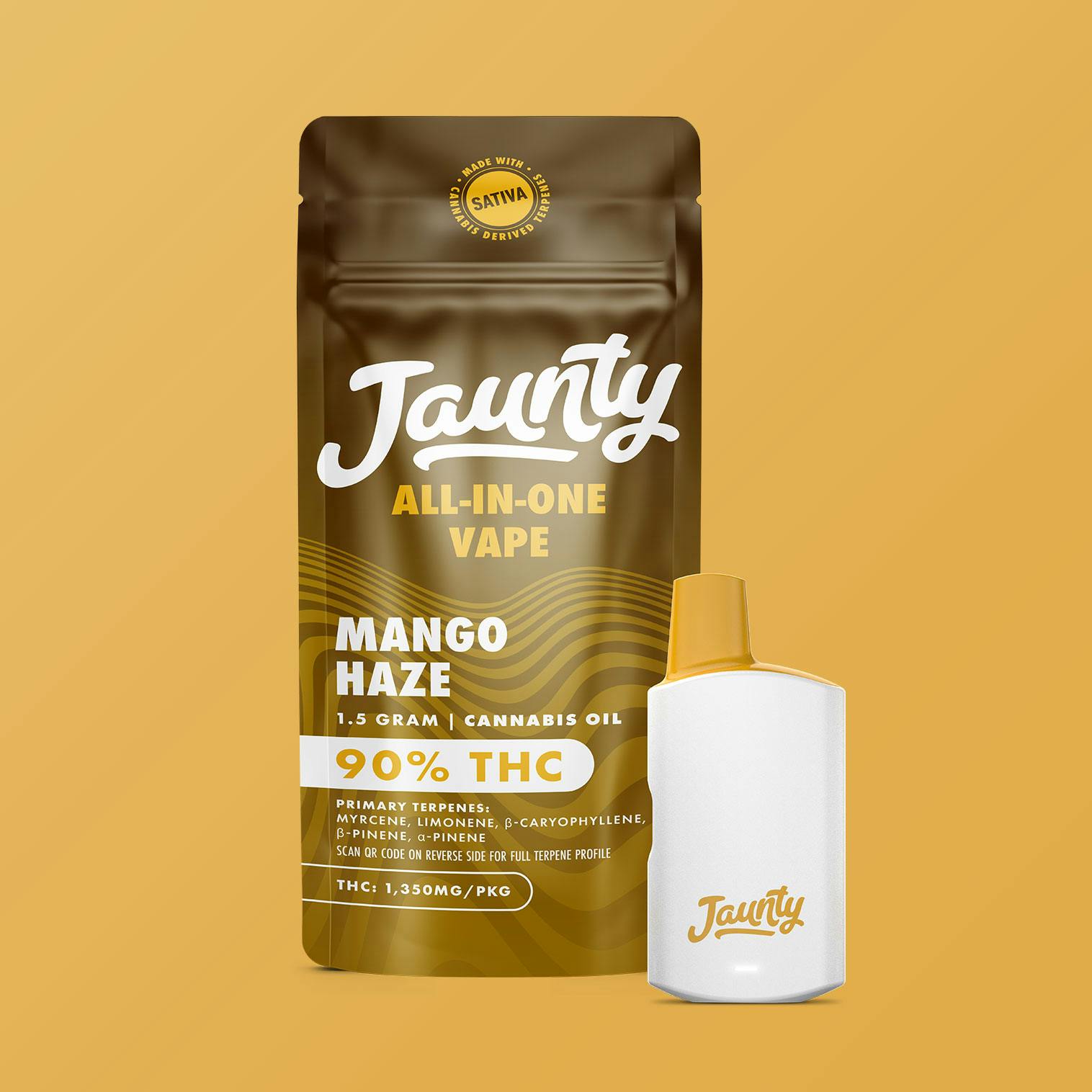 Jaunty | Mango Haze | AIO Vape | Sativa | 1.5g