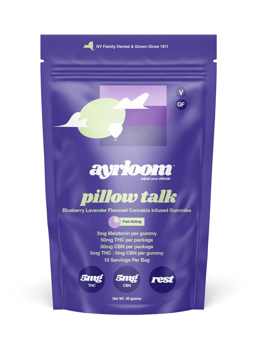 Ayrloom AU - Gummy (5THC:5CBN) - 10pk - Pillow Talk
