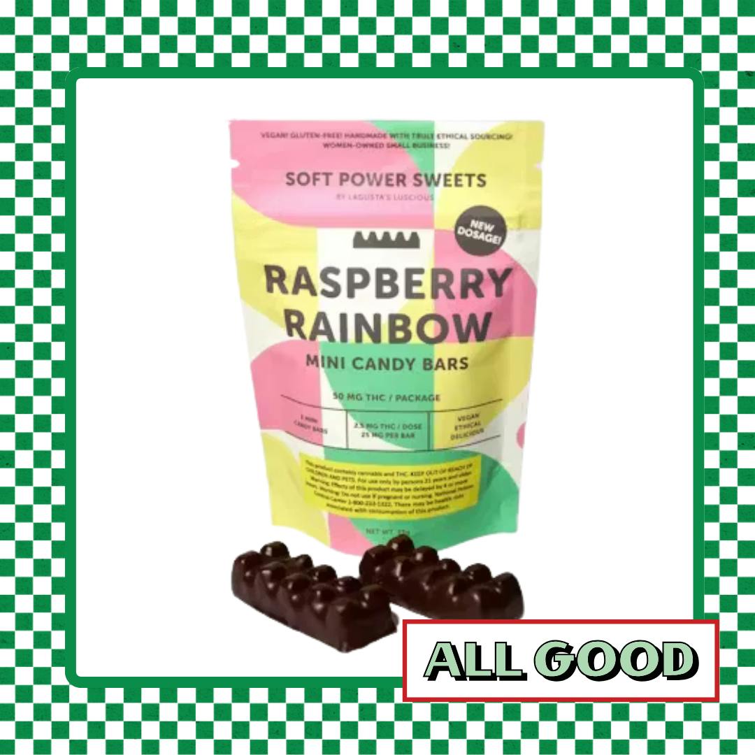 SPS Loosie | Raspberry Rainbow Candy Bar 2pk | 50mg