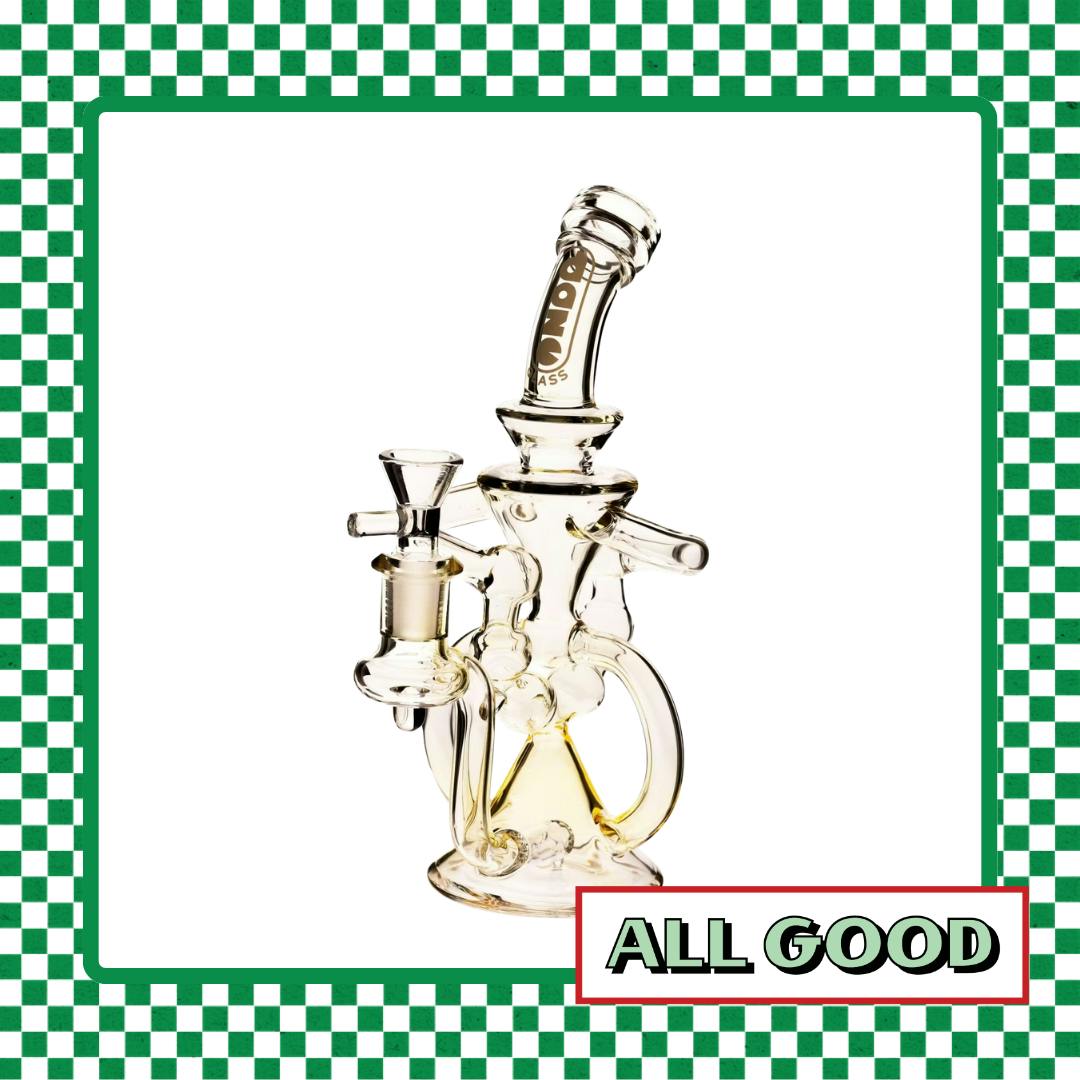 Daze Glass | 9″ Recycler Bong