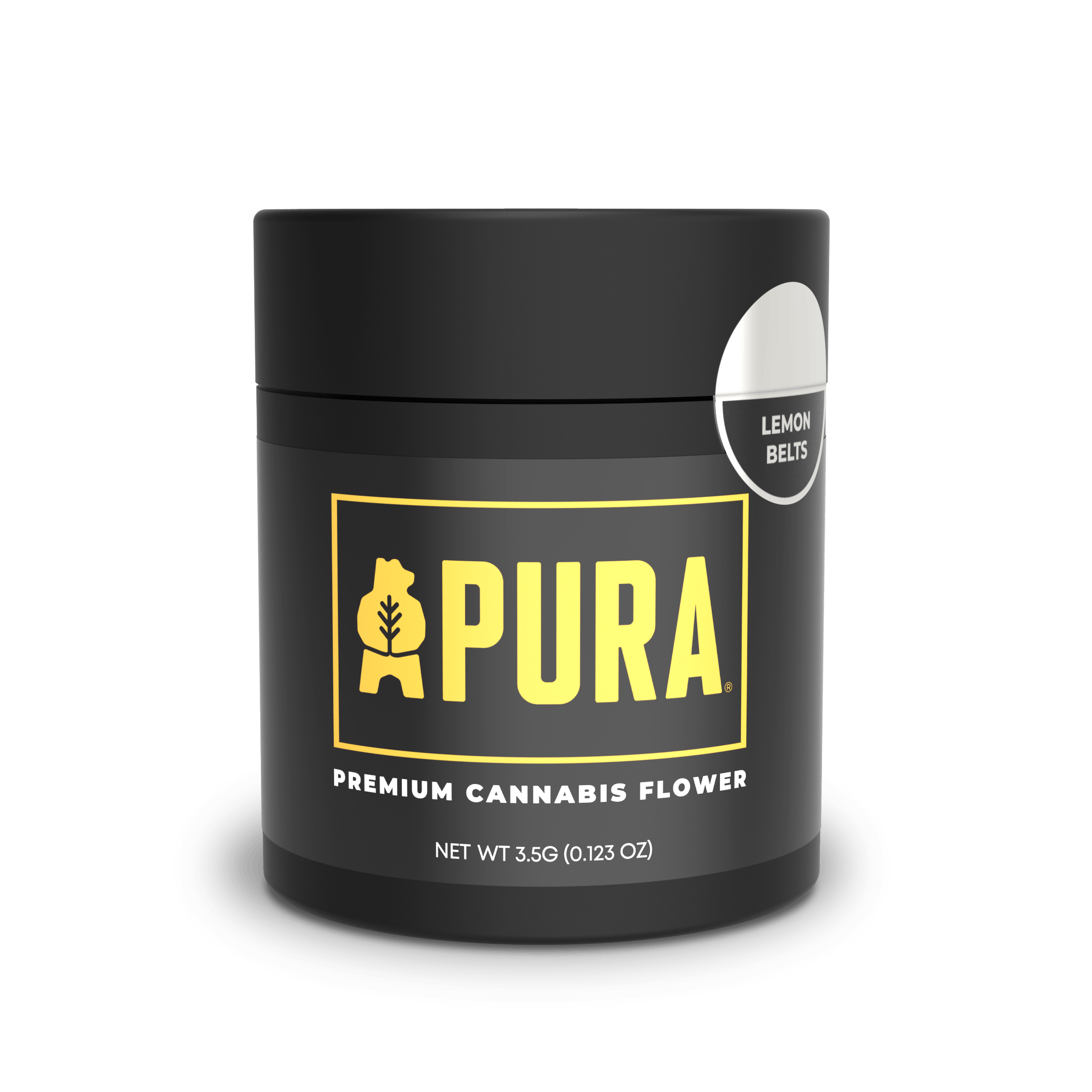 Lemon Belts | Flower | 3.5g - 3.5g | Flower | Pura | Happy Days Dispensary  | 105 New York 109 Farmingdale, NY 11735