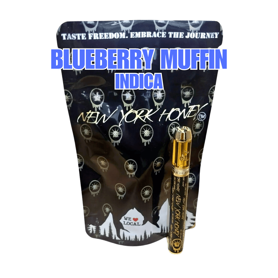 Shop Blueberry Muffin | AIO Pen | 1g - 1g at Long Island's Best  Recreational Dispensary | Happy Days Dispensary