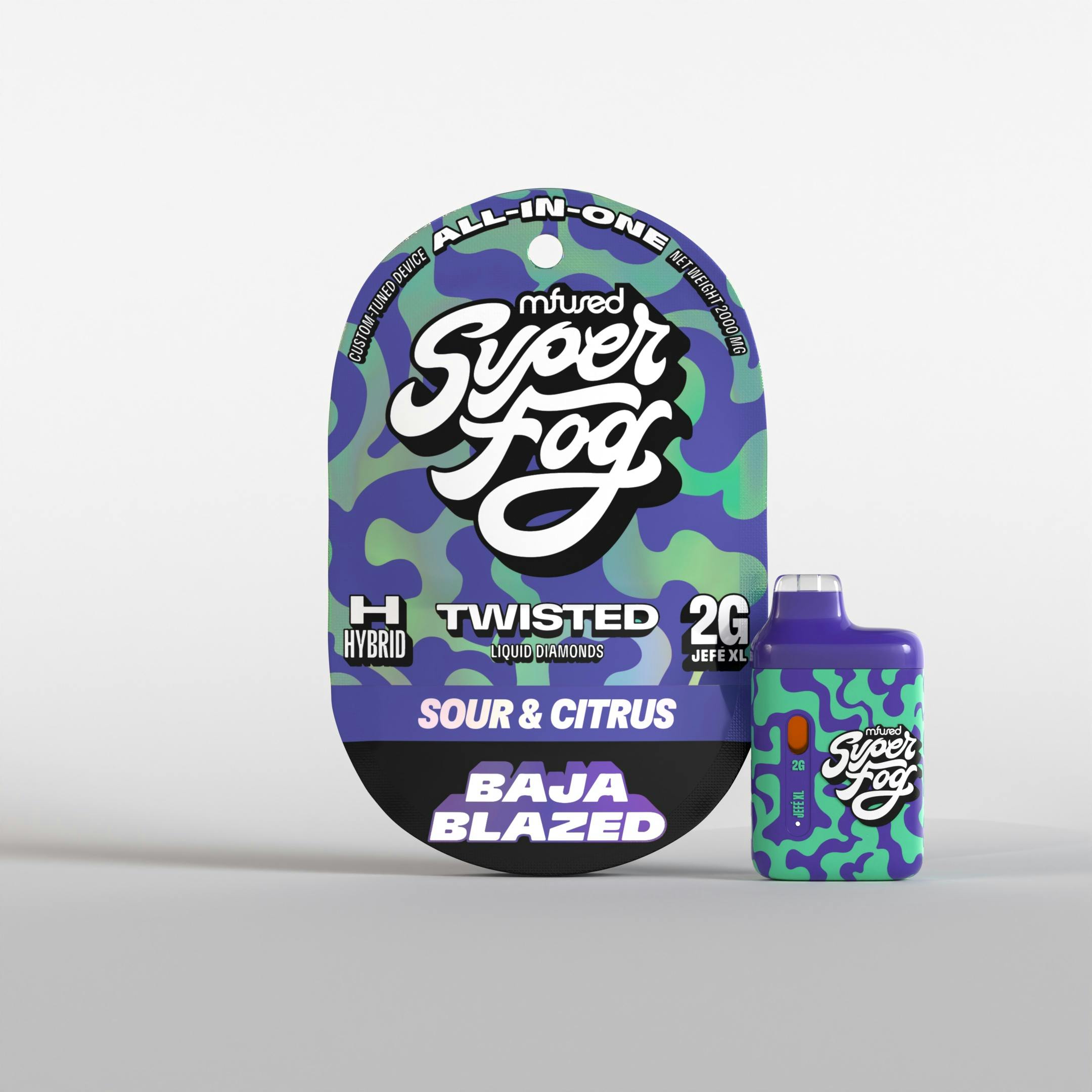 Shop Baja Blazed | Twisted Jefe XL | AIO 2g - 2g at Long Island's Best  Recreational Dispensary | Happy Days Dispensary
