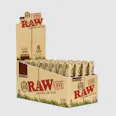 6pk RAW 1 1/4 Size Cone Organic Hemp