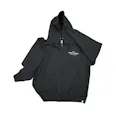 Happy Days Black Zip Up Hoodie LARGE
